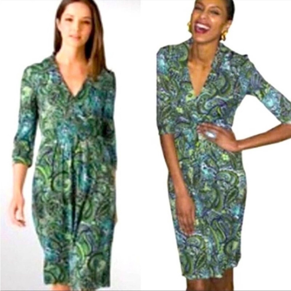 LILLY PULITZER Master of the House‎ Blayney Dress Blue Green Size 0